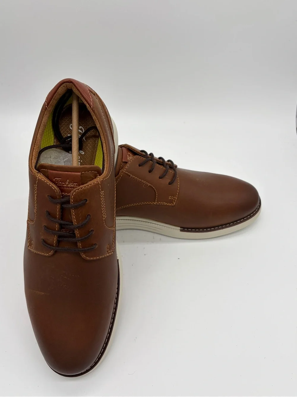 Florsheim Men's Brown Leather Derby Shoes